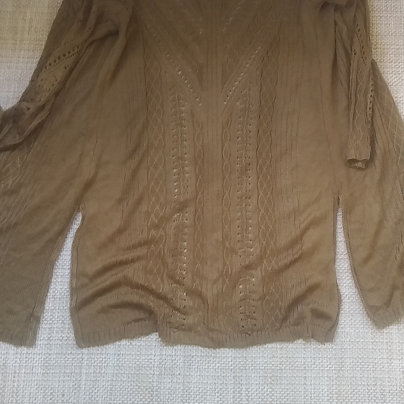 Green lightweight soft cardigan - Picture 4 of 4